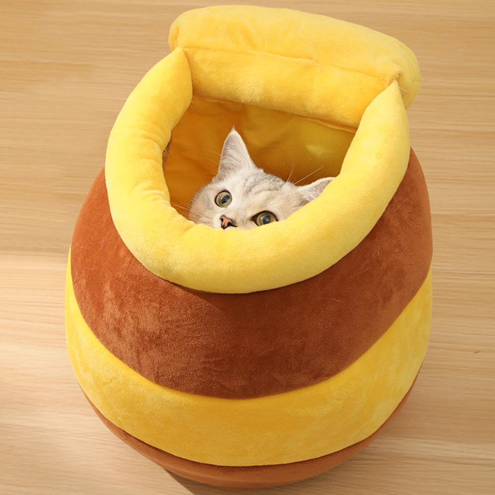 Comfy Honey Pot Pet Bed