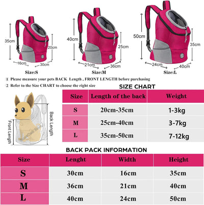 Furry Friend Carrier Backpack